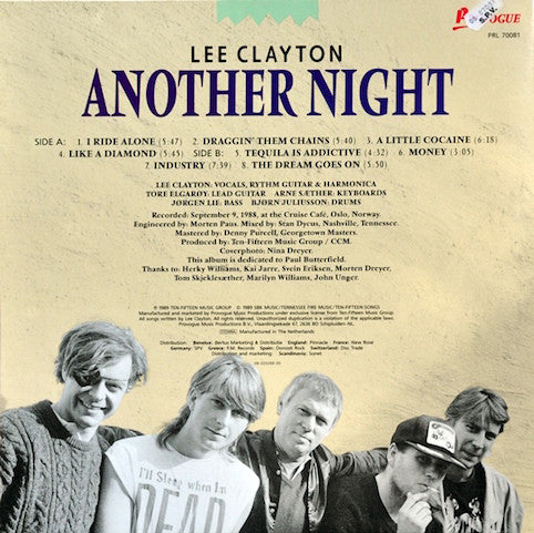 Clayton, Lee ‎– Another Night