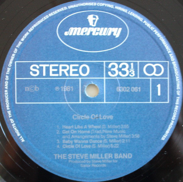 Steve Miller Band - Circle Of Love