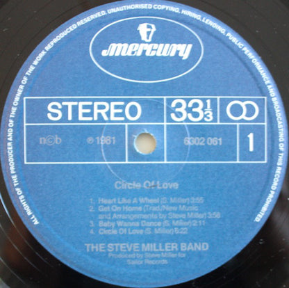 Steve Miller Band - Circle Of Love