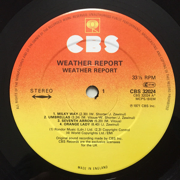 Weather Report - Weather Report