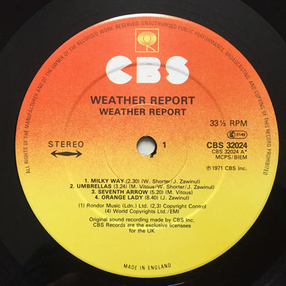 Weather Report - Weather Report