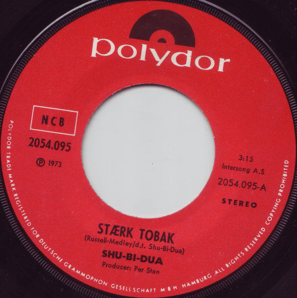 Shu-bi-dua ‎– Stærk Tobak