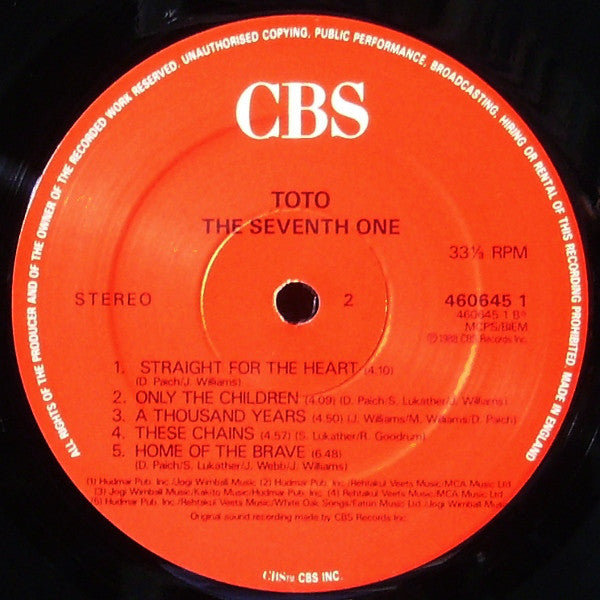 Toto ‎– The Seventh One
