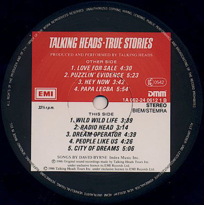 Talking Heads - True Stories