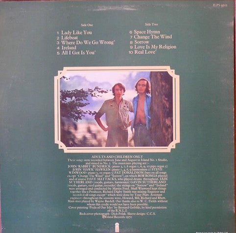 Sutherland Brothers ‎– Lifeboat