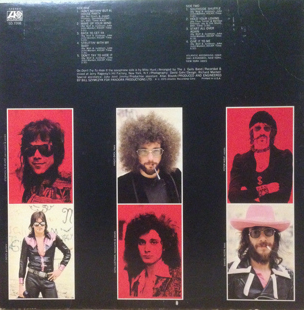 J. Geils Band ‎– Bloodshot