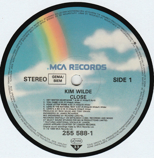 Wilde, Kim ‎– Closer