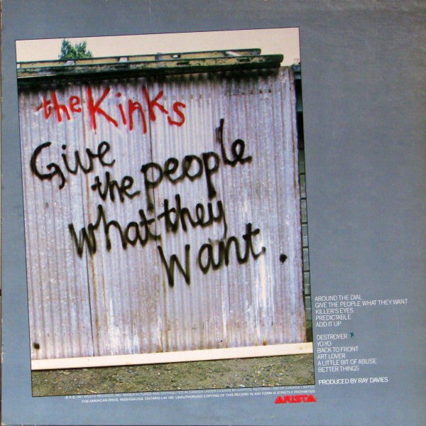 Kinks - Give The People What They Want