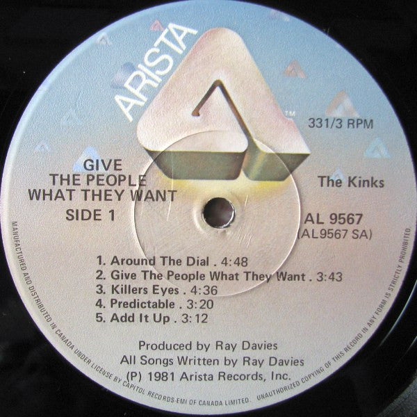 Kinks - Give The People What They Want