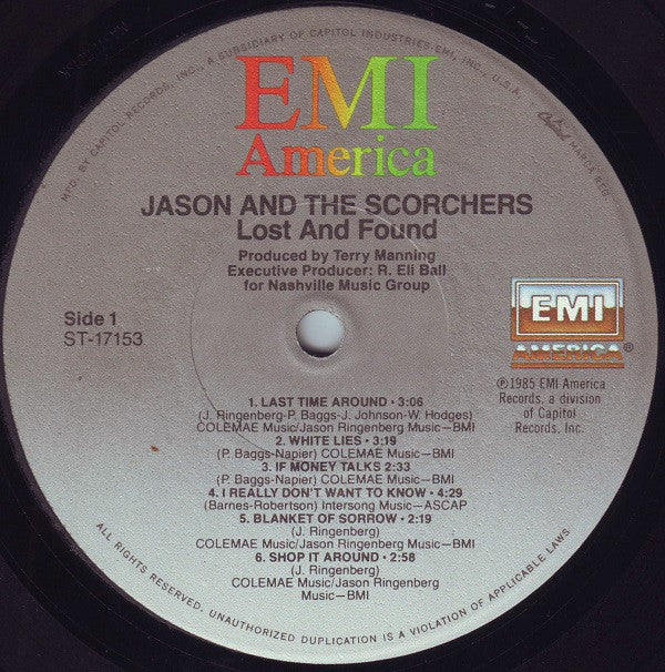 Jason & The Scorchers ‎– Lost & Found