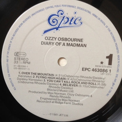 Osbourne, Ozzy - Diary Of A Madman