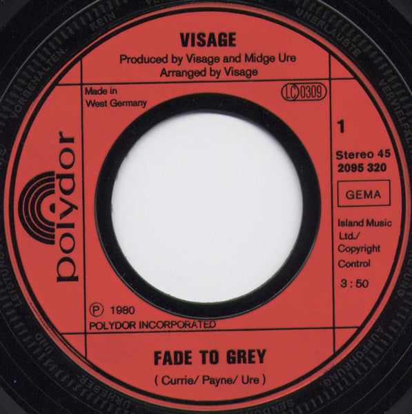 Visage - Fade To Grey