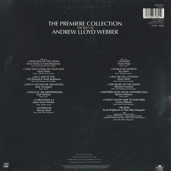 Webber, Andrew Lloyd - The Premiere Collection