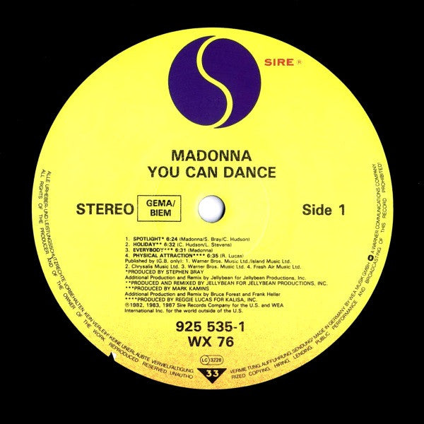 Madonna - You Can Dance