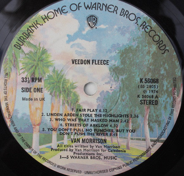 Morrison, Van ‎– Veedon Fleece