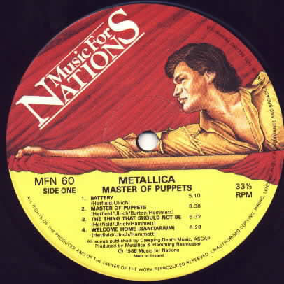 Metallica - Master Of Puppets