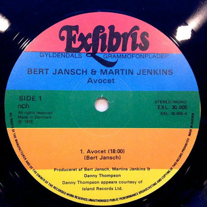 Jansch, Bert & Martin Jenkins - Avoid