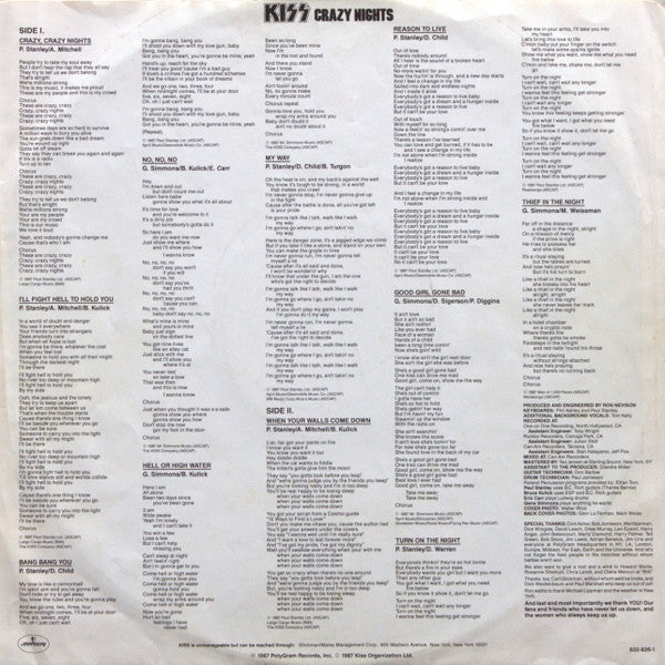 Kiss - Crazy Nights