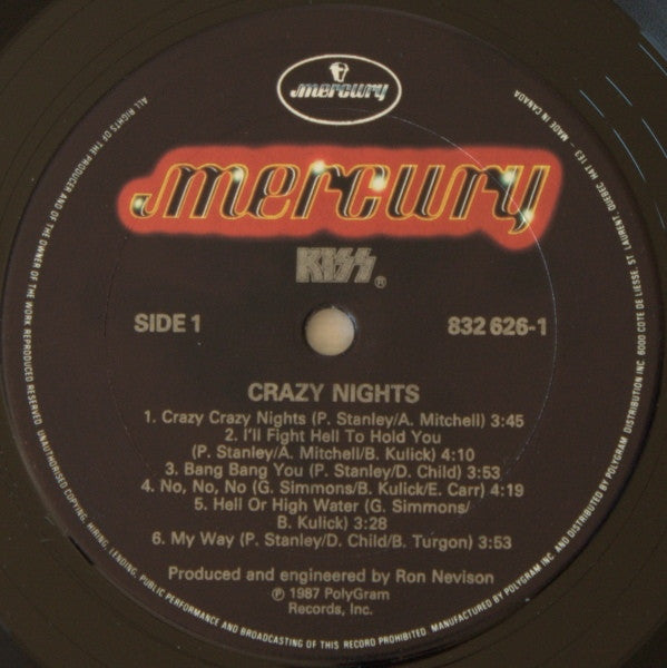 Kiss - Crazy Nights