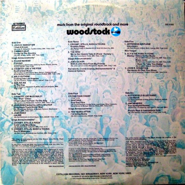 Woodstock - OST