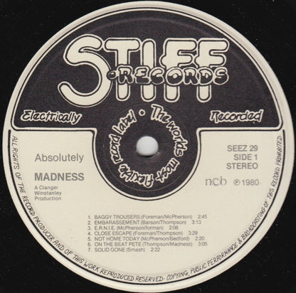 Madness - Absolutely