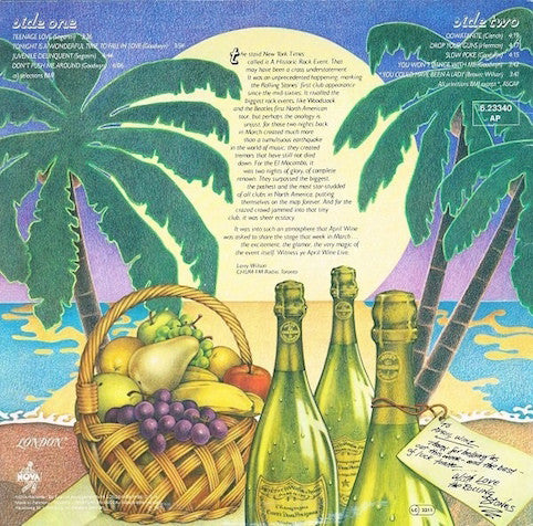 April Wine ‎– Live At The El Mocambo