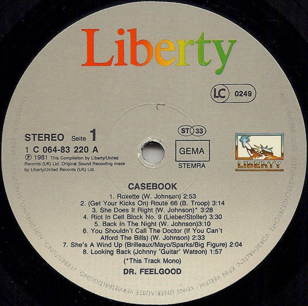 Dr. Feelgood - Casebook