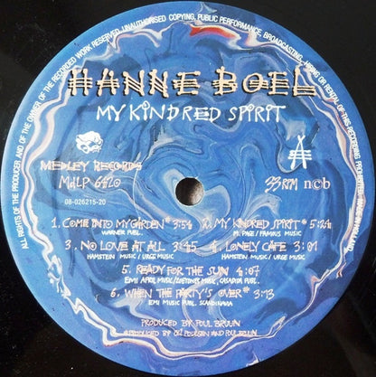Boel, Hanne  ‎– My Kindred Spirit