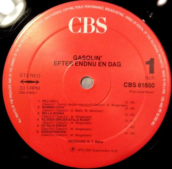 Gasolin' - Efter Endnu En Dag