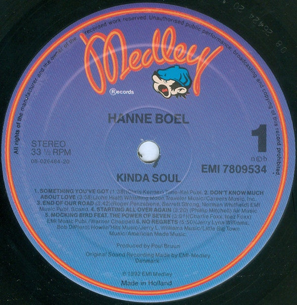 Boel, Hanne ‎– Kinda Soul
