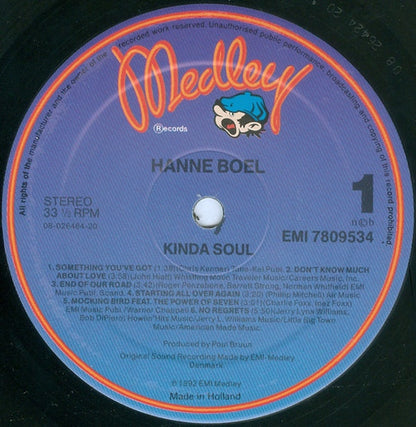 Boel, Hanne ‎– Kinda Soul