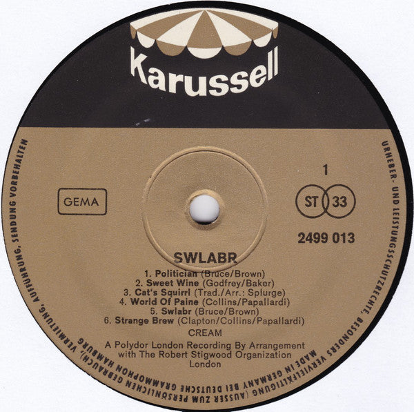 Cream - Swlabr