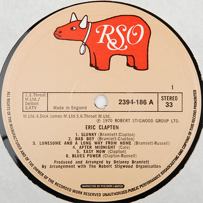 Clapton, Eric ‎– Eric Clapton