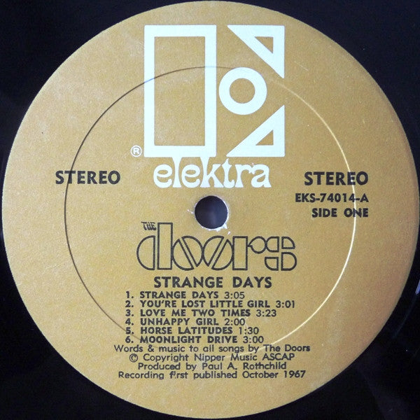 Doors - Strange Days - RecordPusher  