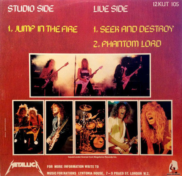 Metallica - Jump In The Fire