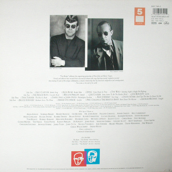 John, Elton & Bernie Taupin - Two Rooms
