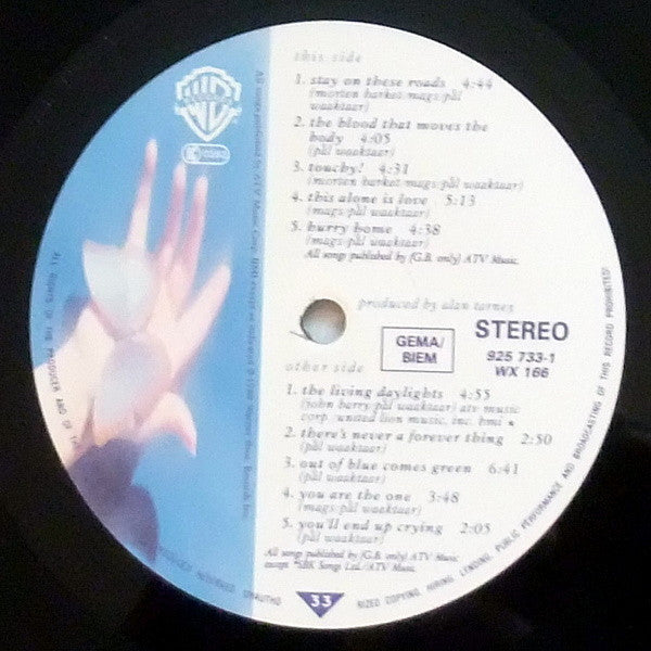 A-ha - Stay On These Roads - RecordPusher  
