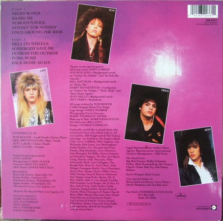 Cinderella ‎– Night Songs