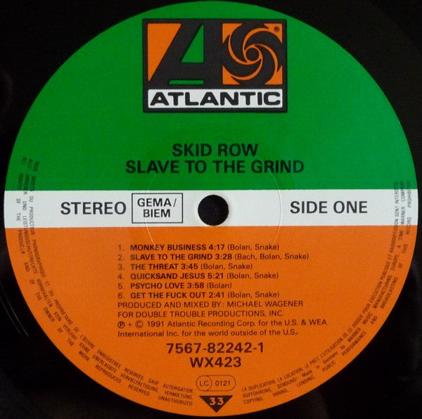 Skid Row - Slave To The Grind