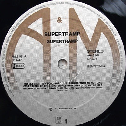 Supertramp - Supertramp