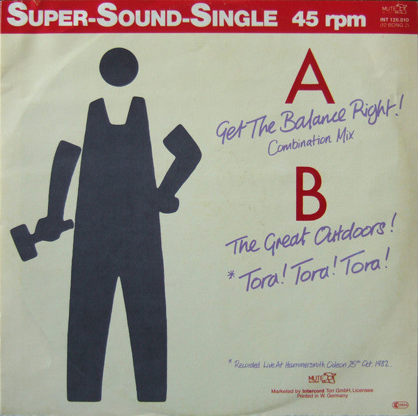 Depeche Mode - Get The Balance Right!