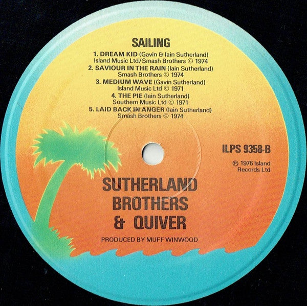 Sutherland Brothers And Quiver ‎– Sailing