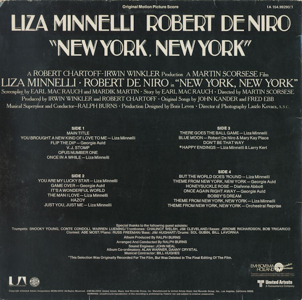 New York, New York - OST