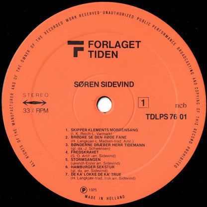Søren Sidevinds Spillemænd ‎– Søren Sidevind