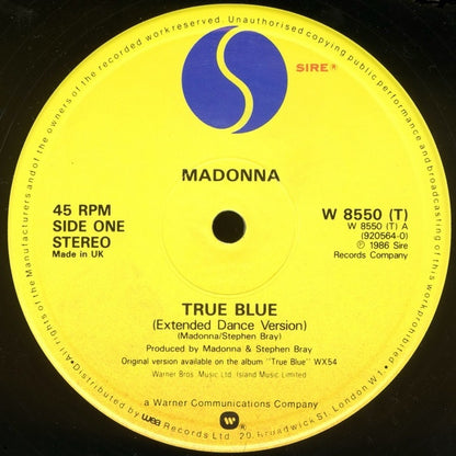 Madonna - True Blue