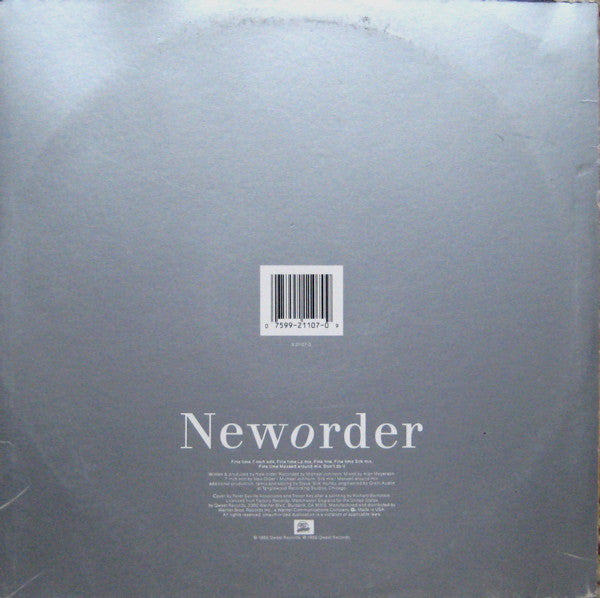 New Order - Fine Time