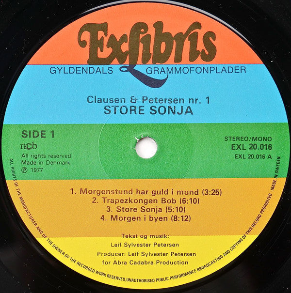 Clausen & Petersen ‎– Store Sonja