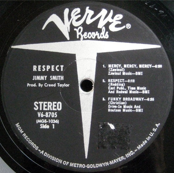 Jimmy Smith ‎– Respect