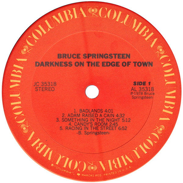Springsteen, Bruce - Darkness On The Edge Of Town