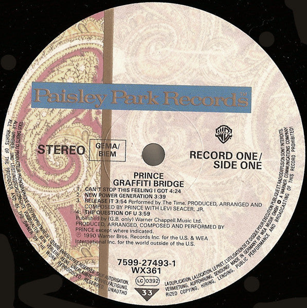 Prince - Graffiti Bridge
